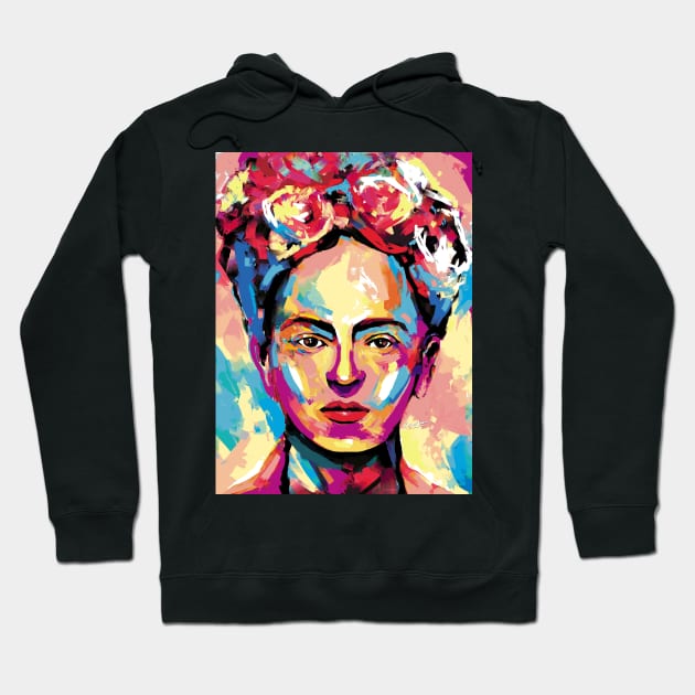 Frida Kahlo Hoodie by mailsoncello